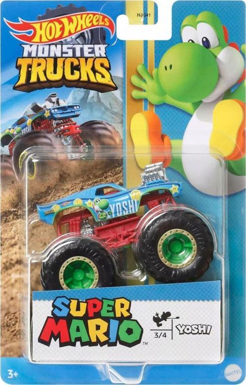 Monster Trucks Gösteri Dünyası Temalı  Arabalar Yoshi HCR77