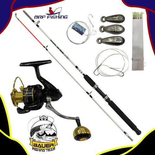 Bauer Chakal 5000 White Pro 150 cm 100-250 Gr Tekne Olta Takımı Seti