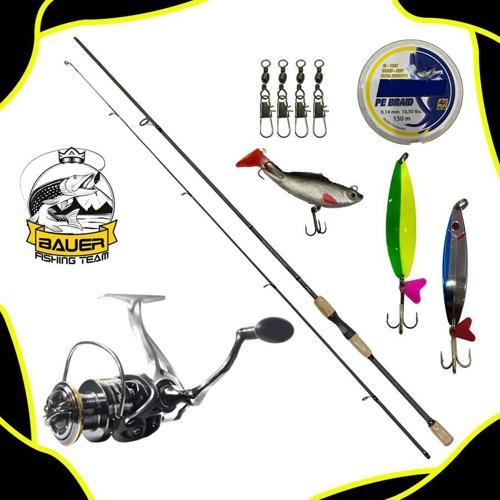 Bauer Rocha 3000 Raicho 240 Cm 10-40 Gr Spin Olta Takımı Seti