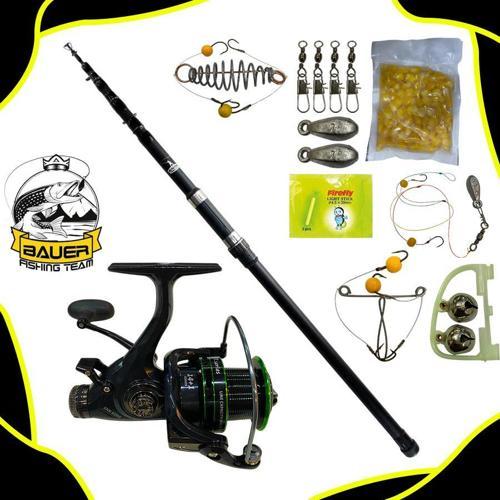 Bauer SNK 6000 Uzy 390 Cm 3,5LB Sazan Olta Takımı Seti