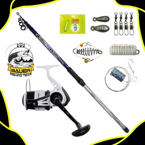 Bauer Surya 7000 Ares 390 Cm 100-200 Gr Surf Olta Takımı Seti
