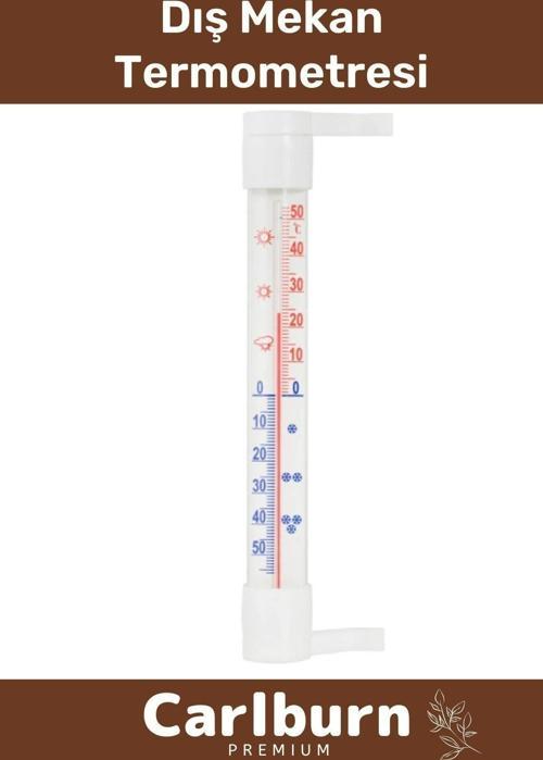 Özel Üretim Kolay Yapıştırılan -50°C ile 50°C Derece Sıcak Soğuk Hava Ölçen Dış Mekan Termometre