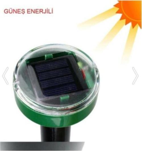 Solar Güneş Enerjili Akrep,Köstebek,Yılan Fare Kovucu 650m Etkili Yuvarlak