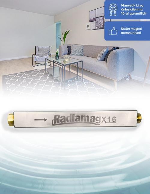 Ev Tipi & Daire Tipi Manyetik Kireç Önleyici X16