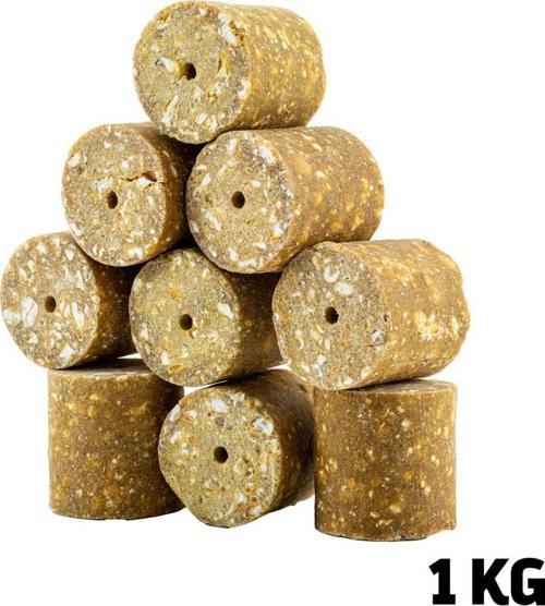 Sazan Yemi - Delikli Küspe - Mısır - Silindir - 1 KG Paket