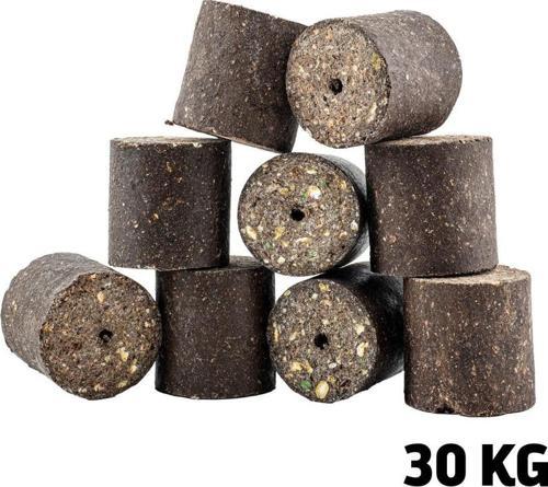 Sazan Yemi - Delikli Küspe - Ayçiçek - Silindir - 30 Kg