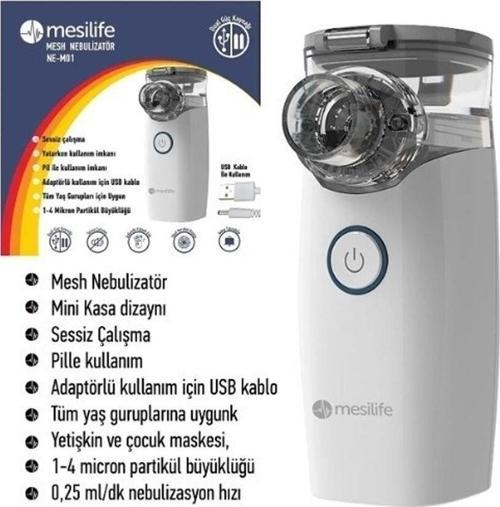 Mesh NE-M01 Taşınabilir Mini Nebulizatör