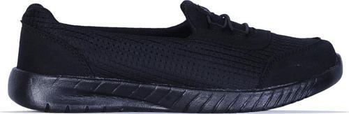 Skuaıter Nicosia Full Siyah Bağsız Kadın Düz Spor Babet Ayakkabı