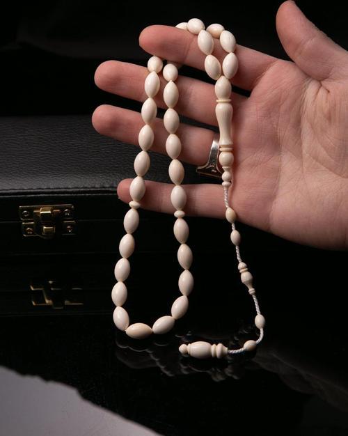 30 GR Arpa Tane İpeksi Çekim Fil Dişi Tesbih