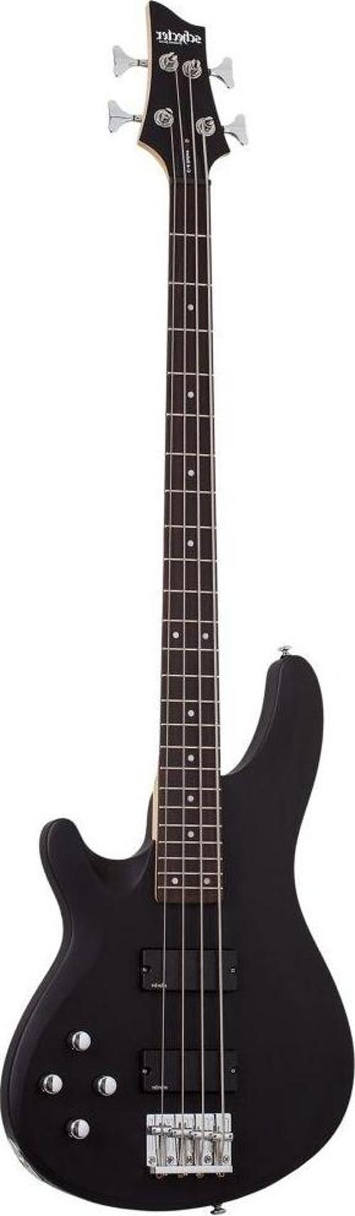 C-4 Deluxe Solak Bas Gitar (Satin Black)