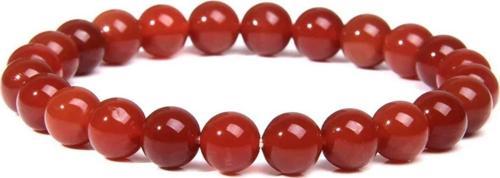 Küre Kırmızı Akik Taşı Bileklik
