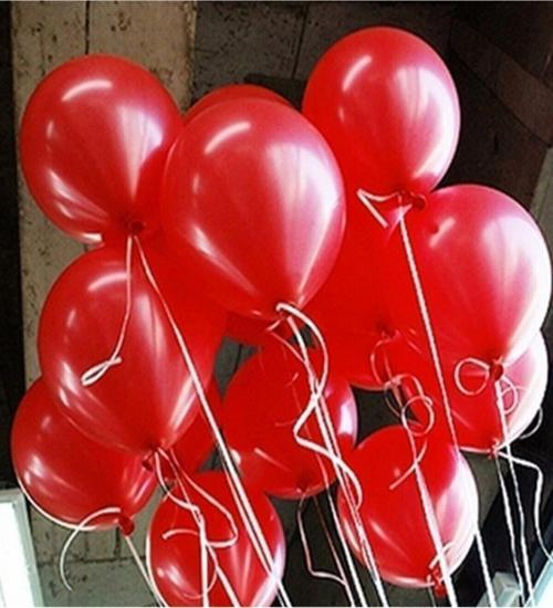 Latex Kırmızı Balon 10 Adet