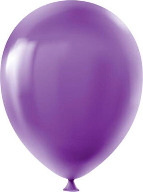 Mor Pastel Balon 5 Adet