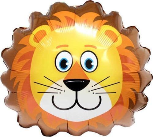 1 Adet Safari Konsepti Doğum Günü Aslan Hayvan Folyo Balon