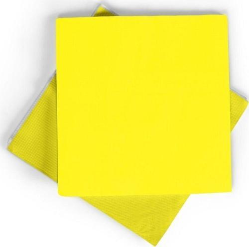 Renkli Kağıt Peçete 20'Li Sarı Renk 33X33