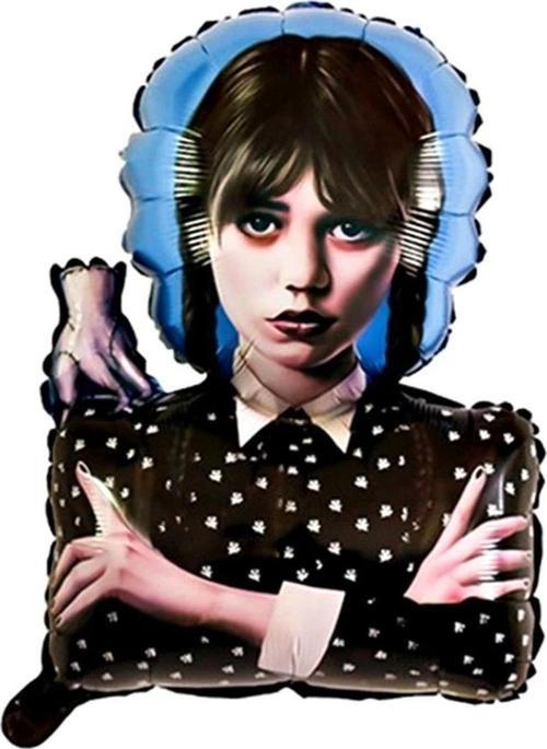 Wednesday Folyo Balon Wednesday Addams Wednesday Konsept Folyo Balon 85X58 Cm 1 Adet