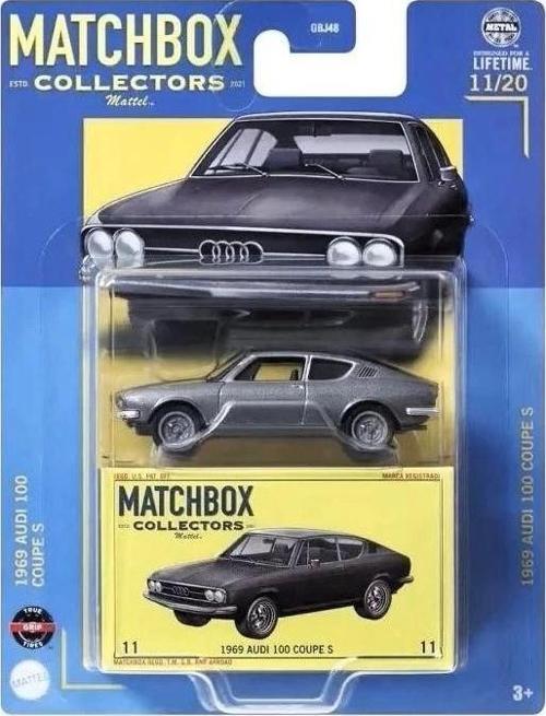 Koleksiyon Araçlar GBJ48 - HVW06 1969 Audı 100 Coupe S