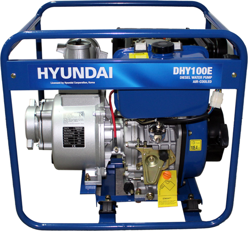 DHY100E 4 Dizel Marşlı su Motoru