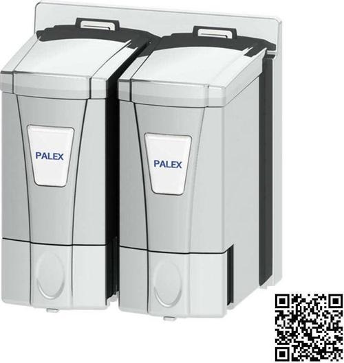 İkili Mini Sıvı Sabun Dispenseri Krom 250CCX2AD-3564-3-K