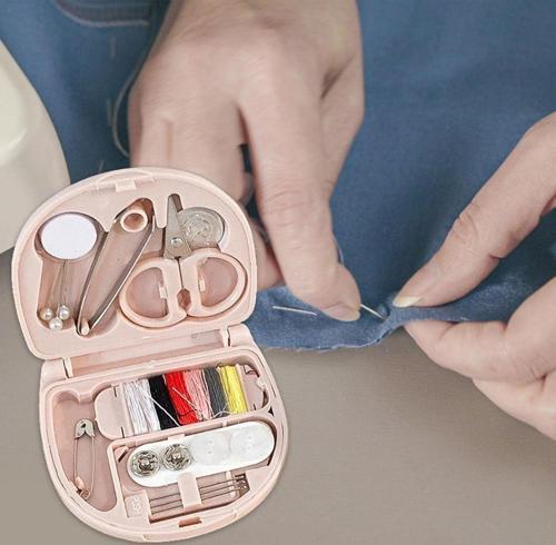 ® Çok Fonksiyonlu Mini Çanta Boy Seyahat Tipi Dikiş Seti