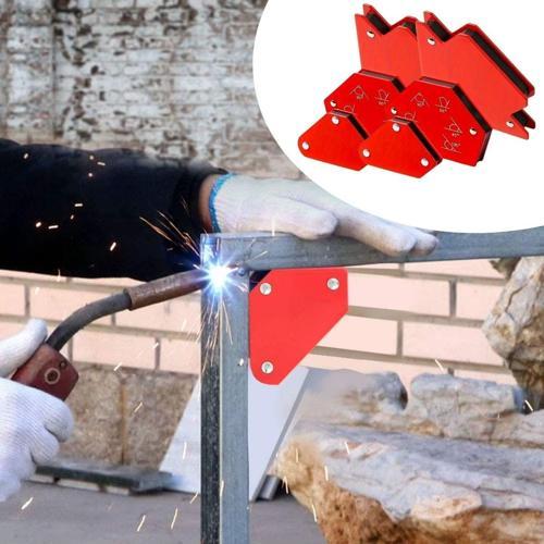 ​BUFFER®  6 Parça Manyetik Gönye Kaynak Konumlandırıcı, Çok Açılı Sabitleme Aparatları,Kaynak Açısı 