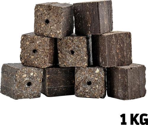 Sazan Yemi - Delikli Küspe - Ayçiçek - Kare - 1 KG Paket
