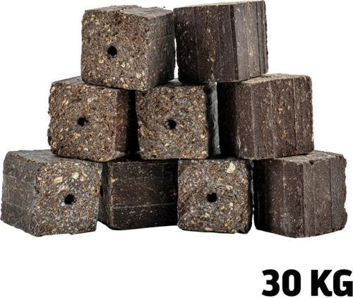 Sazan Yemi - Delikli Küspe - Ayçiçek - Kare - 30 Kg