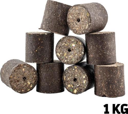 Sazan Yemi - Delikli Küspe - Ayçiçek - Silindir - 1 KG Paket