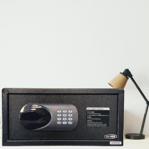 Ym-802-M Elektronik Şifreli Ve Anahtarlı Çelik Kasa