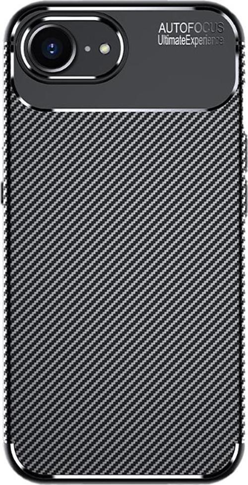 iPhone 16E Kılıf Negro Karbon Tasarım Silikon Kılıf