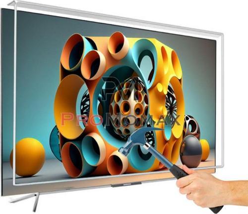 43" Inç 109 Ekran 4K Uyumlu Şeffaf Ultra Dayanıklı Tv Ekran Koruyucu Tv Screen Protector
