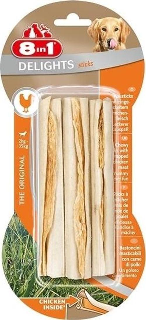 Delights Sticks Köpekler Için Tavuklu Ağız Bakım Kemiği 3’lü Paket