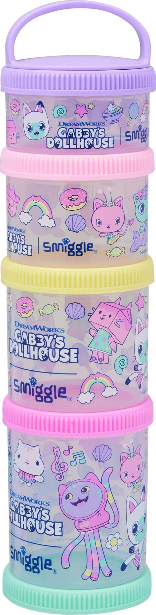 - Gabbys Dollhouse 4lü Atıştırmalık Beslenme Kapları