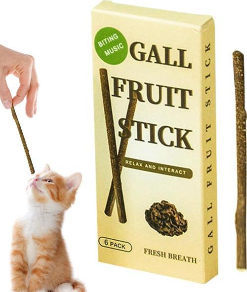 Doğal Kedi Nane Diş Temizleyici Çubuk 6'lı Set | Tartar Karşıtı Oyuncak & Ağız Bakımı