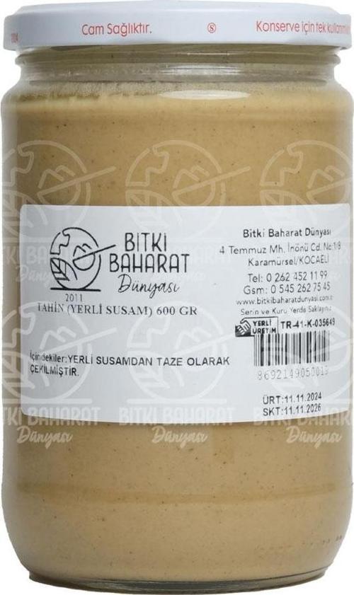 Tahin (Yerli Susam) 600 Gr