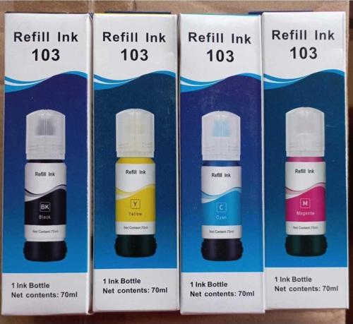 Epson 103 Muadil 4 Renk Takım Mürekkep - L1110/L3110/L3111/L3150/L3151/L5190/