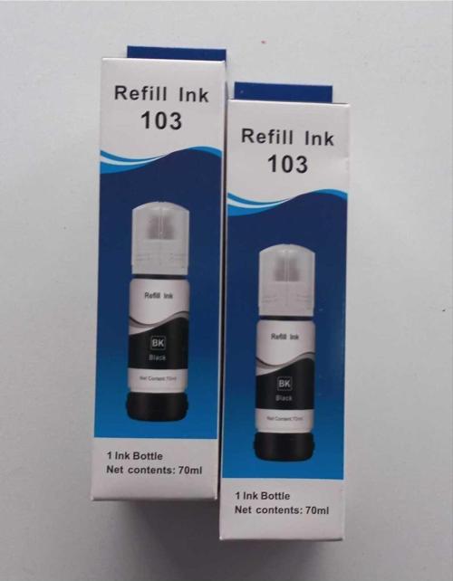 Epson 103 Uyumlu Siyah Muadil Mürekkep 2 Li Paket- L1110/L3110/L3111/L3150/L3151/L5190/