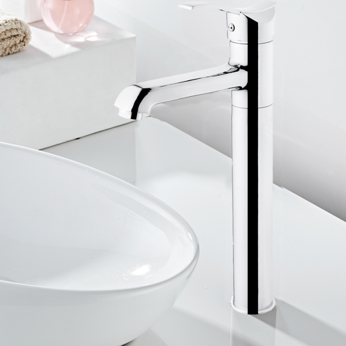 Aç Kapa Çanak Tipi Uzun Yüksek Lavabo Bataryası