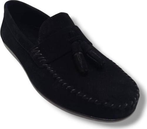320-25 Süet Fiyonk Püsküllü Loafer Erkek Ayakkabı