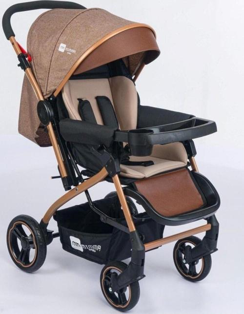 Mb-150 Life Plus Gold Kahve Çift Yönlü Bebek Arabası & Taşıma Puset
