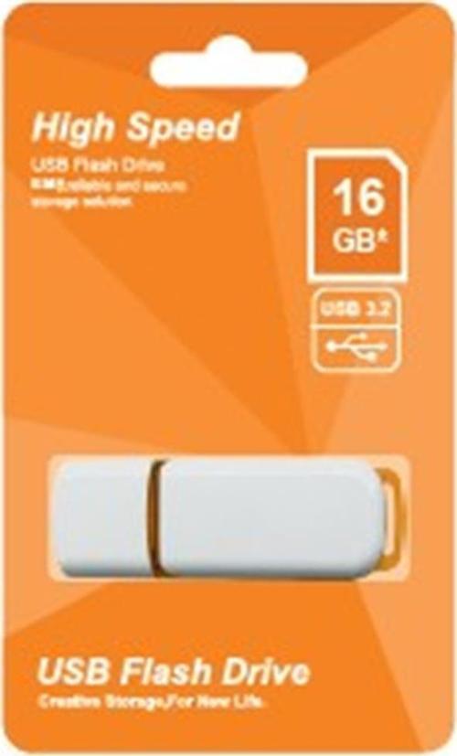 Elba 16GB Plastik Beyaz-Turuncu 3.2 USB Flash Bellek