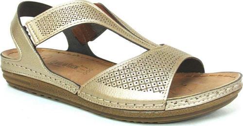 Altın Anatomik Comfort Sandalet