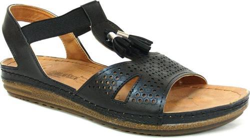 Siyah Anatomik Comfort Sandalet