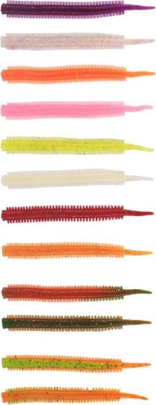 Jelly Worm 7.5cm Boru Kurdu LRF Silikon Yem 20ad