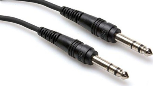 1/4\'\' TRS (M) - 1/4\'\' TRS (M) Balanslı kablo 7.5 mt.