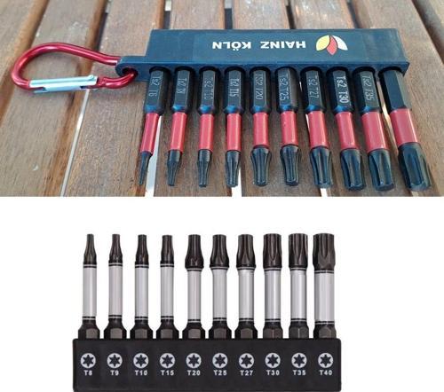 Bits Uç Matkap Ucu Tornavida Ucu Vidalama Ucu 10 Lu Ph2 - Pz2 Anahtarlık