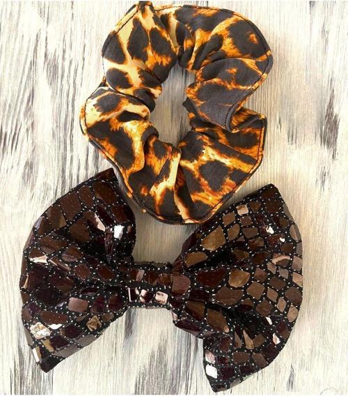 2'li Set Leopar Desenli Toka Seti
