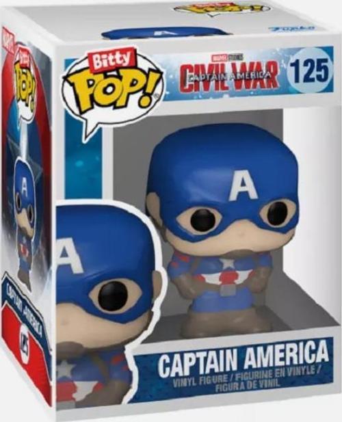 Pop Bitty Marvel The infinity Saga Civil War Captan America 125 (2,5 cm)