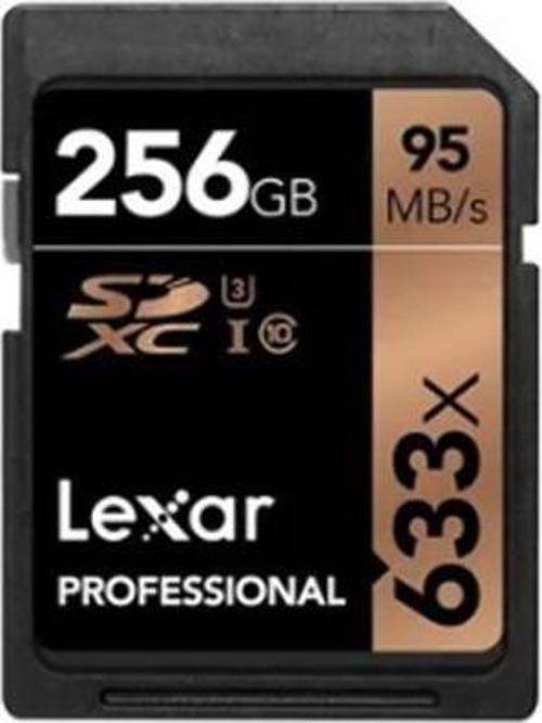 633X Professional 256Gb 95Mb/s SDXC Hafıza Kartı