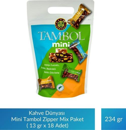 Mini Tambol Zipper Mix Paket 13 gr x 18 Adet